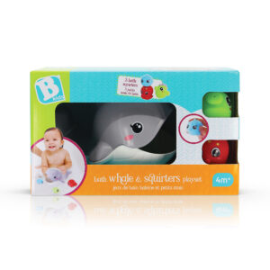 Set bagnetto balena e amici marini spruzzini - gioco creativo e educativo per bambini - b-kids - B-Kids