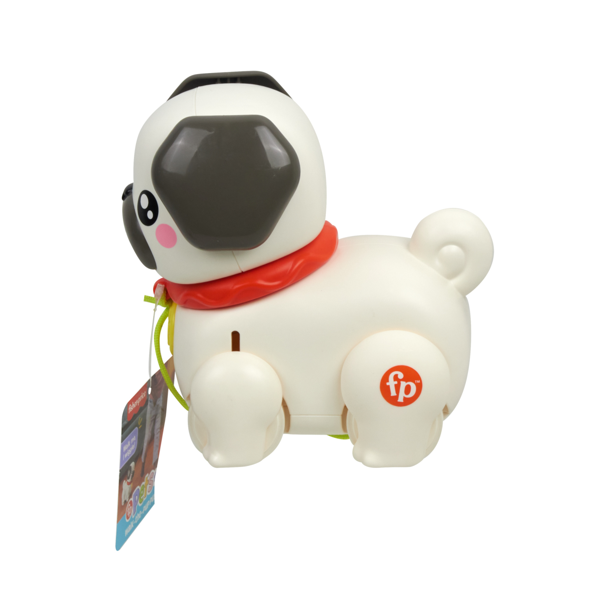 Carlino cammina con me fp pets fisher-price - giocattolo interattivo per bambini - FISHER PRICE