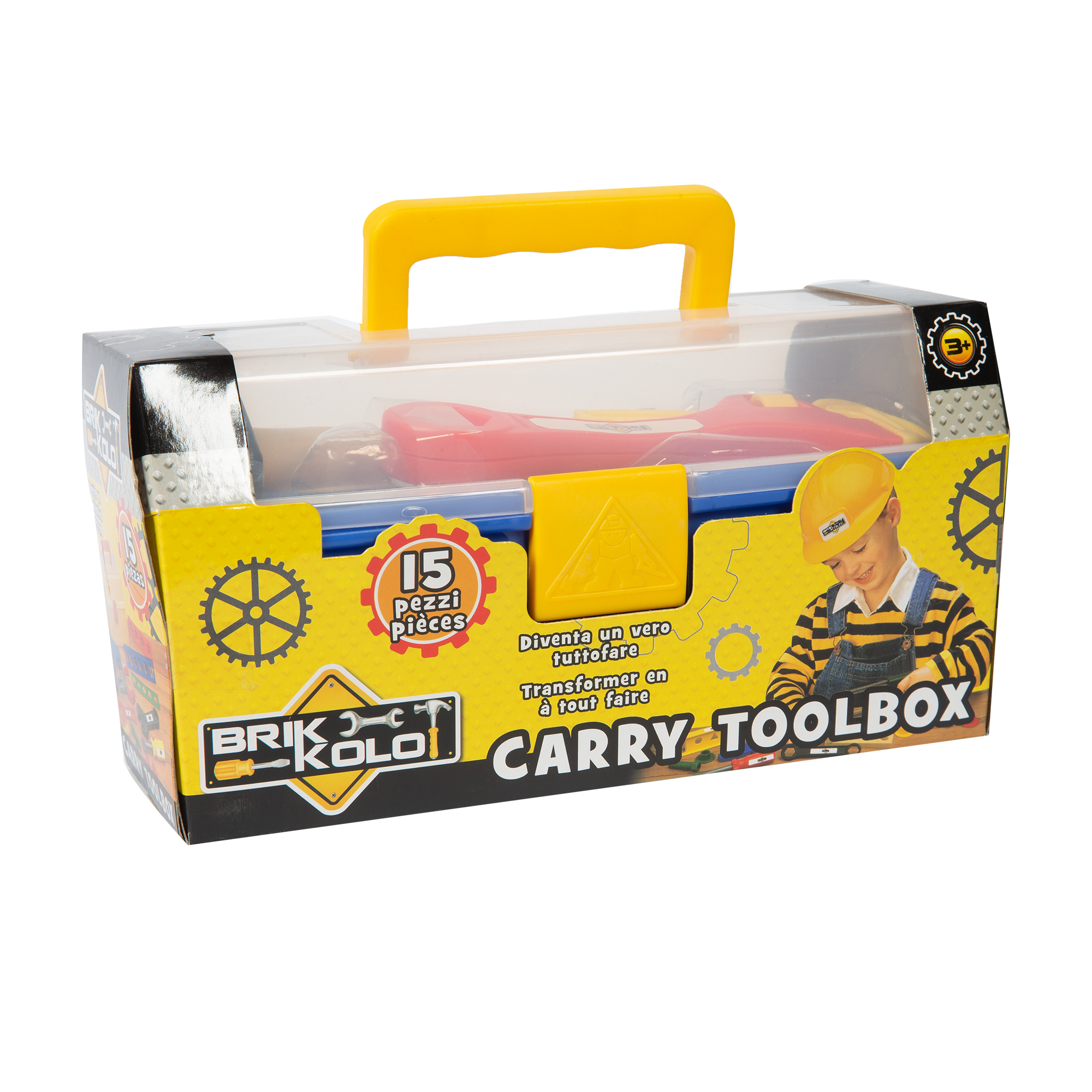 Cassetta degli attrezzi 15pcs - Brikkolo