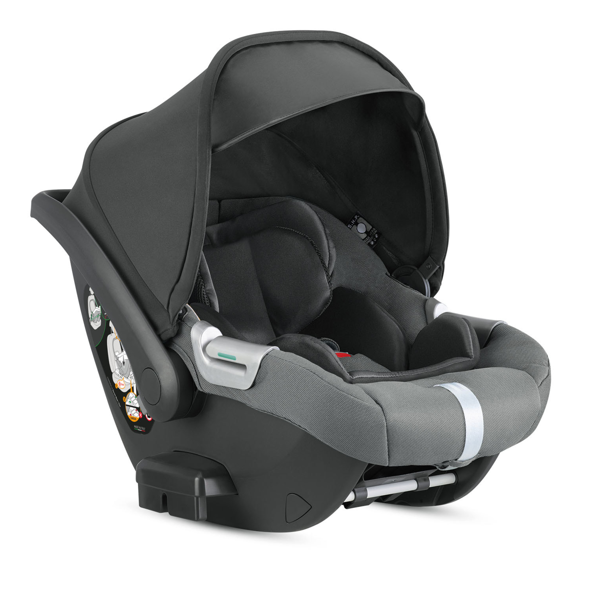 Trio system4 aptica xt darwin canyon grey + t. nero - inglesina - Inglesina