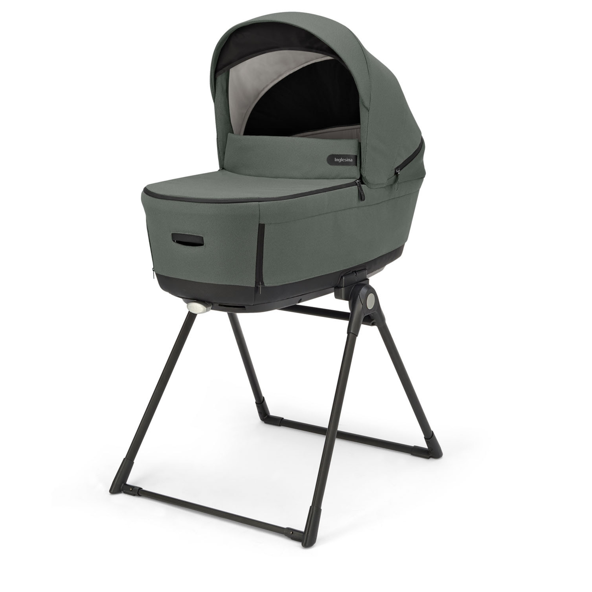 Aptica xt system quattro darwin recline colore taiga green telaio nero - inglesina - Inglesina