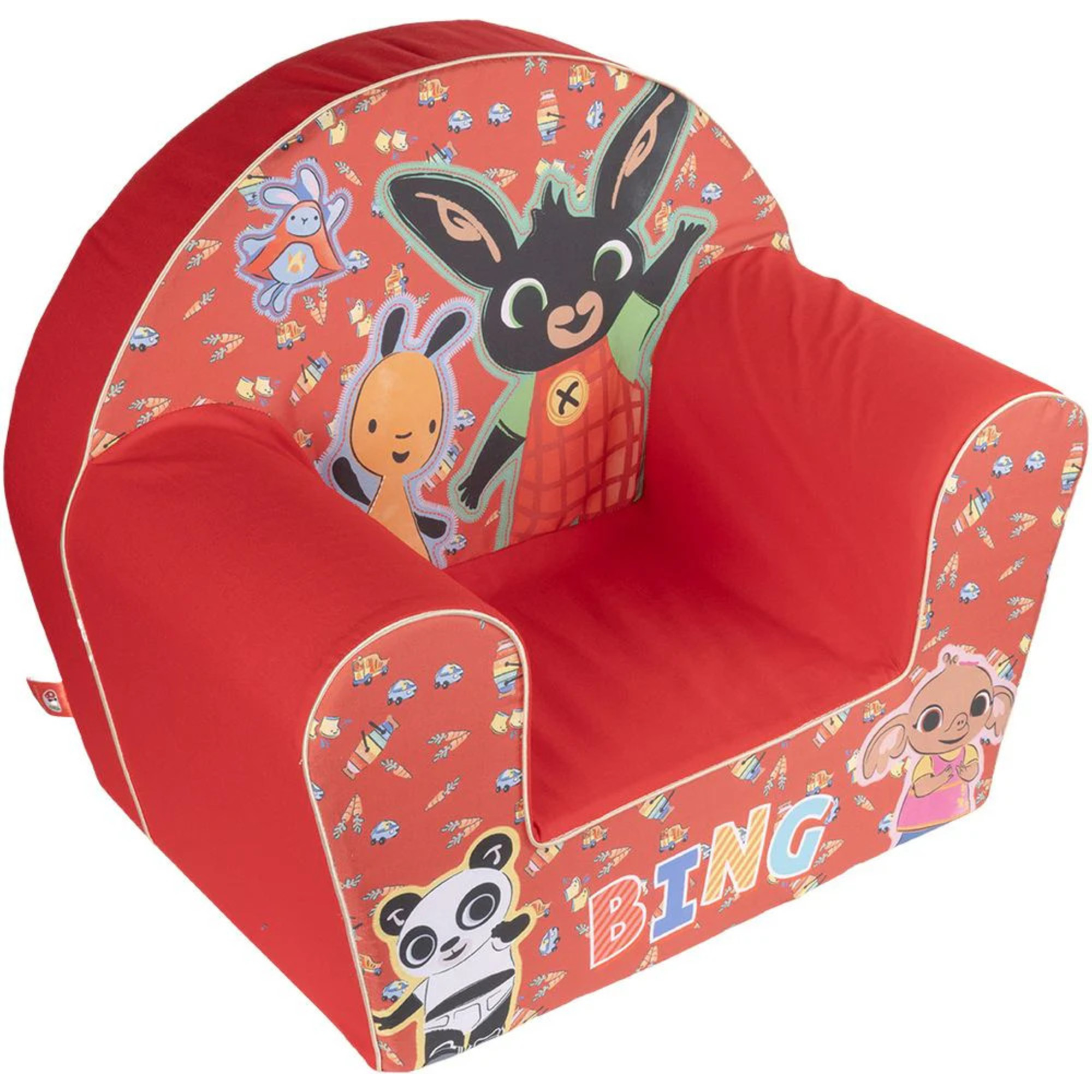 Poltroncina bambini rossa - bing - Bing