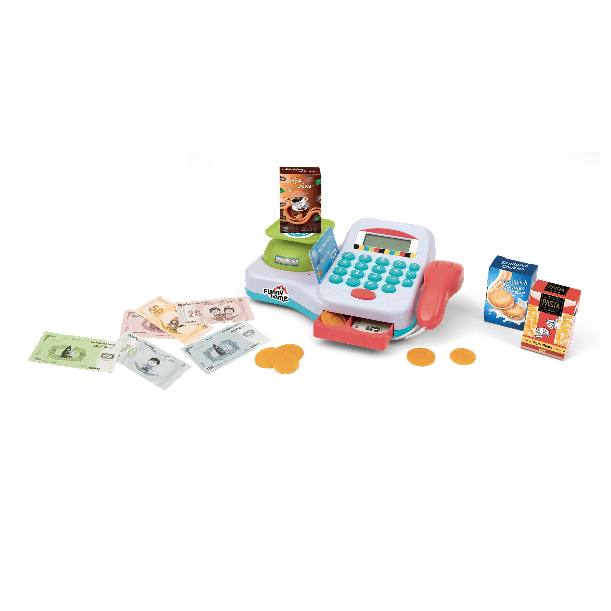 Registratore di cassa - 3+ - funny home - Funny home