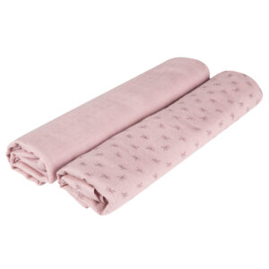 Set 2 pcs tenda mussola 120x120 pink  - roba - ROBA GMBH