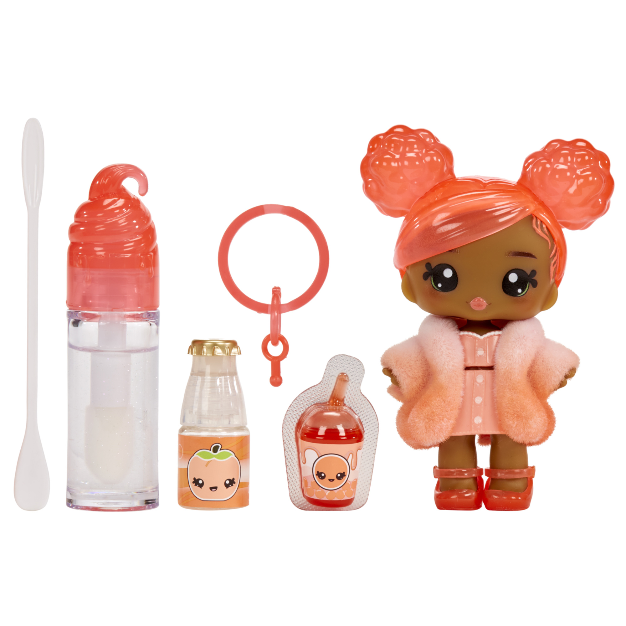 Yummiland lipgloss doll - bambola profumata con kit lucidalabbra fai da te – 6 modelli disponibili separatamente - YUMMILAND