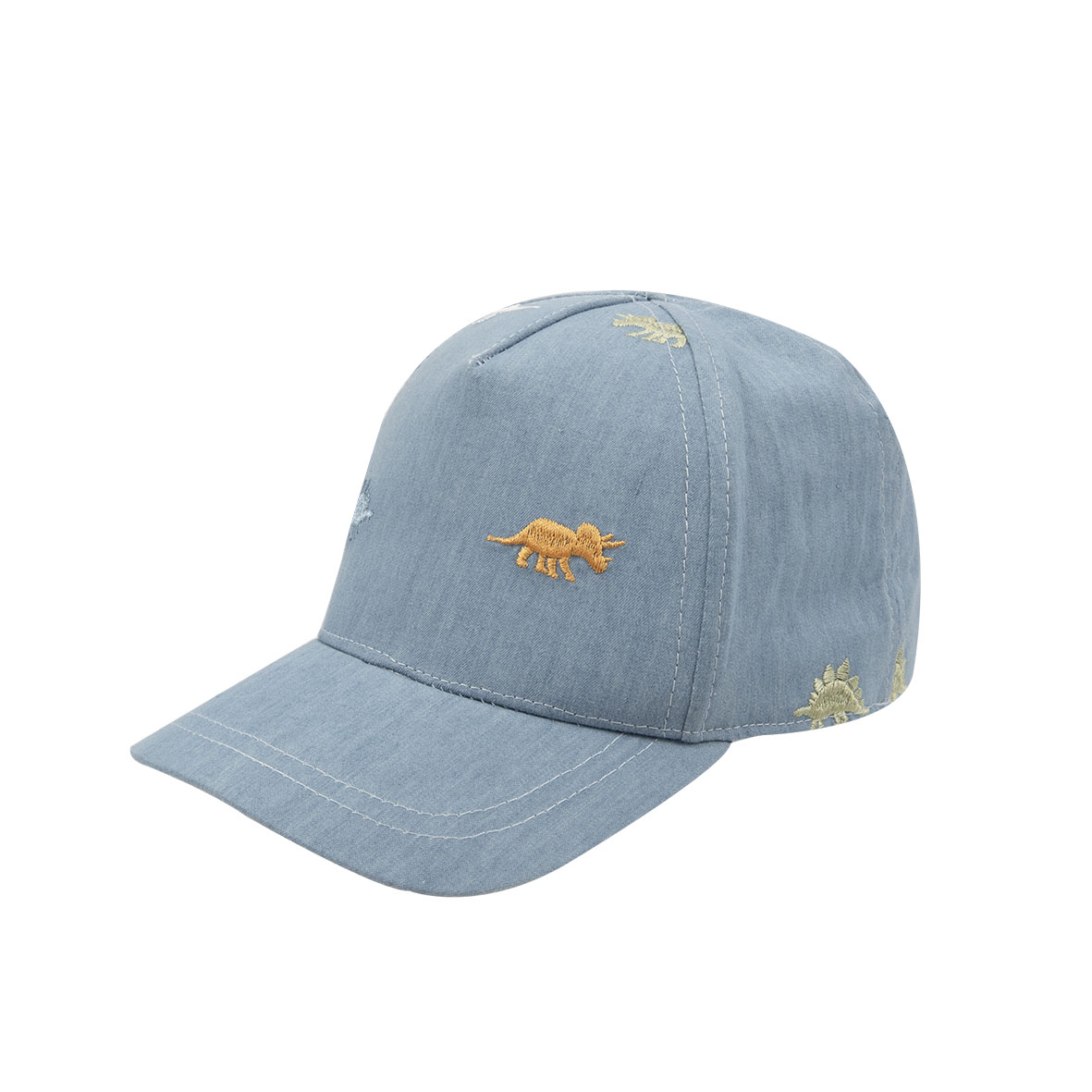 Cappello da baseball bimbo finto denim stampato - Mawi