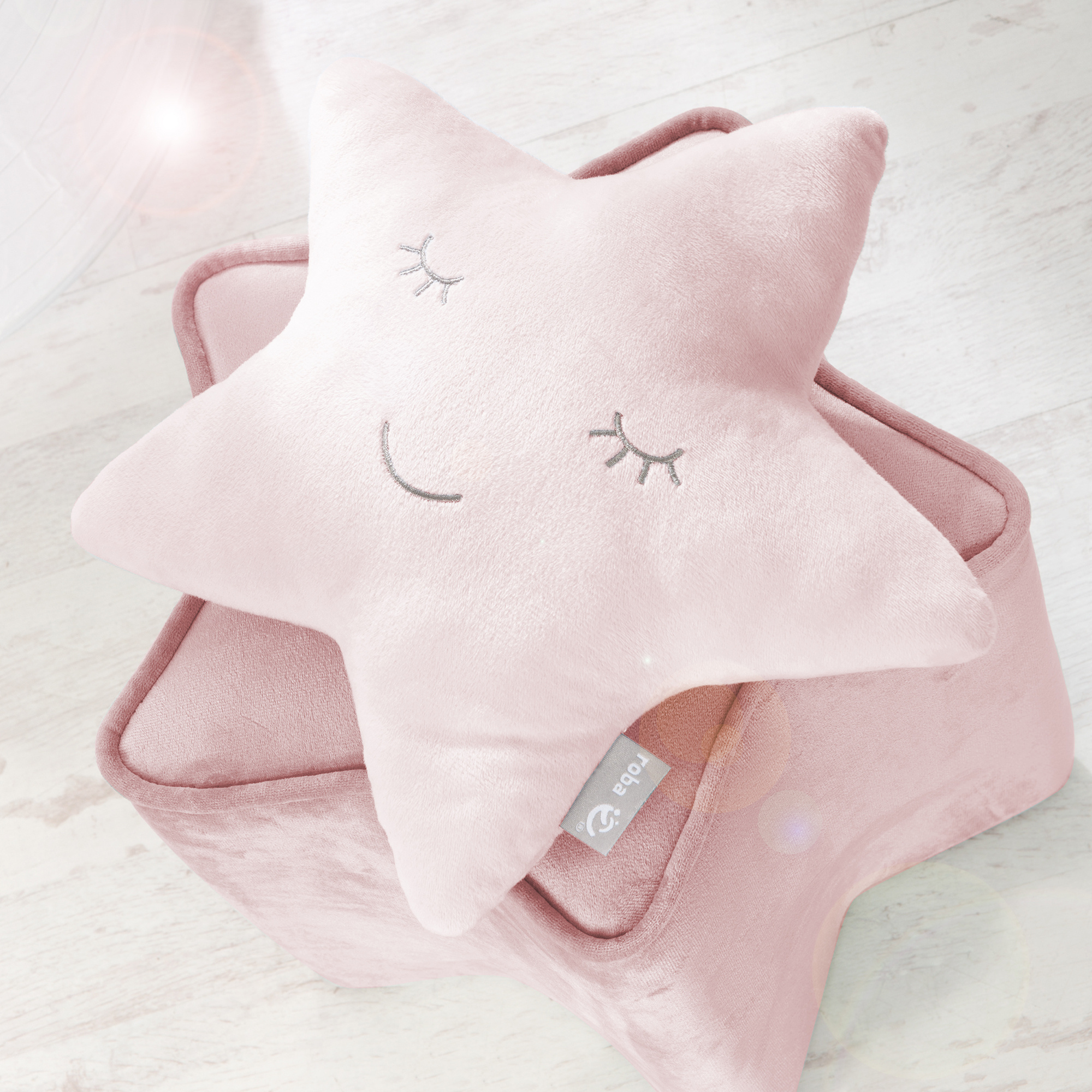 Cuscino cuddy stella pink - roba - ROBA GMBH