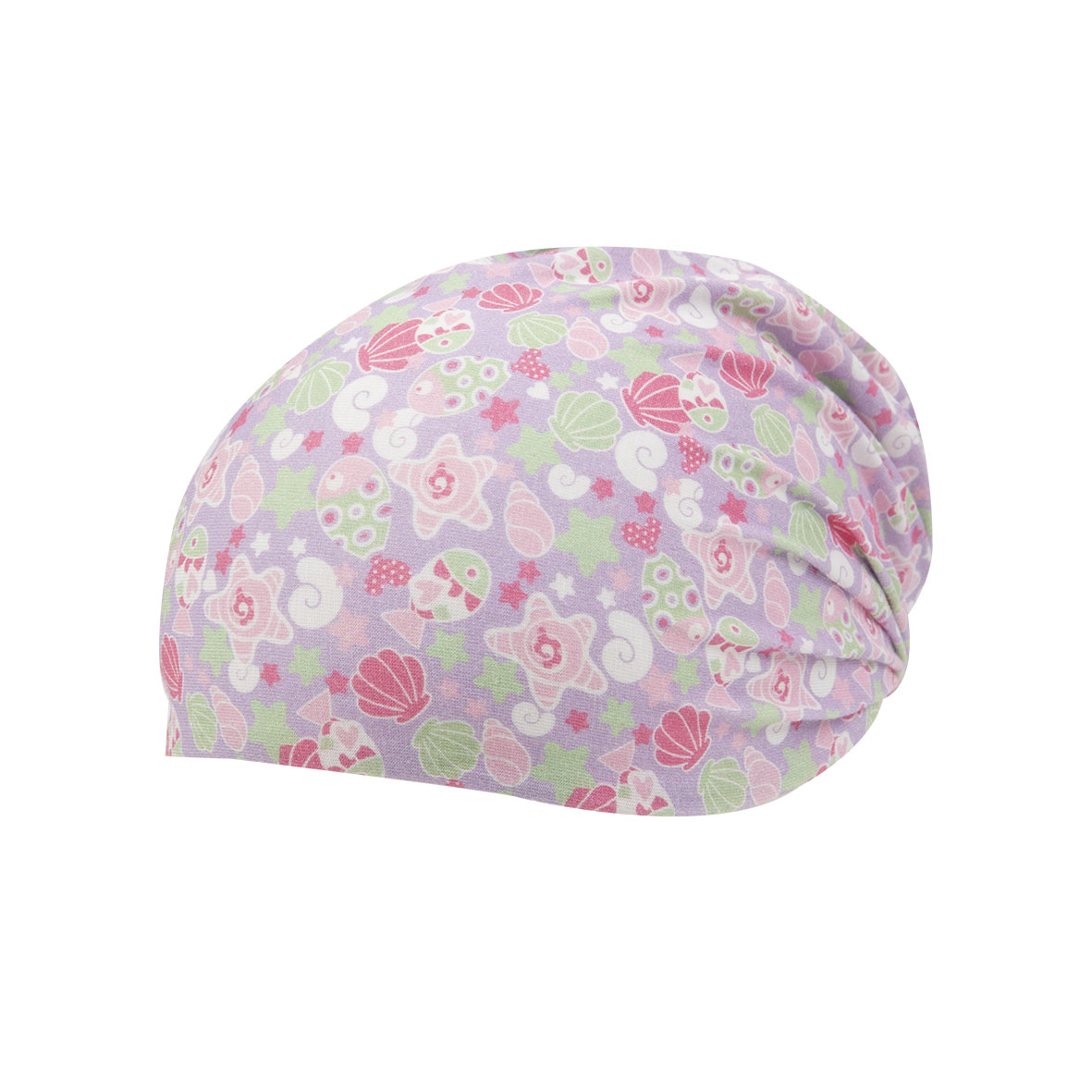 Bandana jersey bimba lilla stampata - Mawi