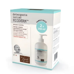 Detergente intimo mioderm 240 ml bipack - fiocchi di riso - Chicco
