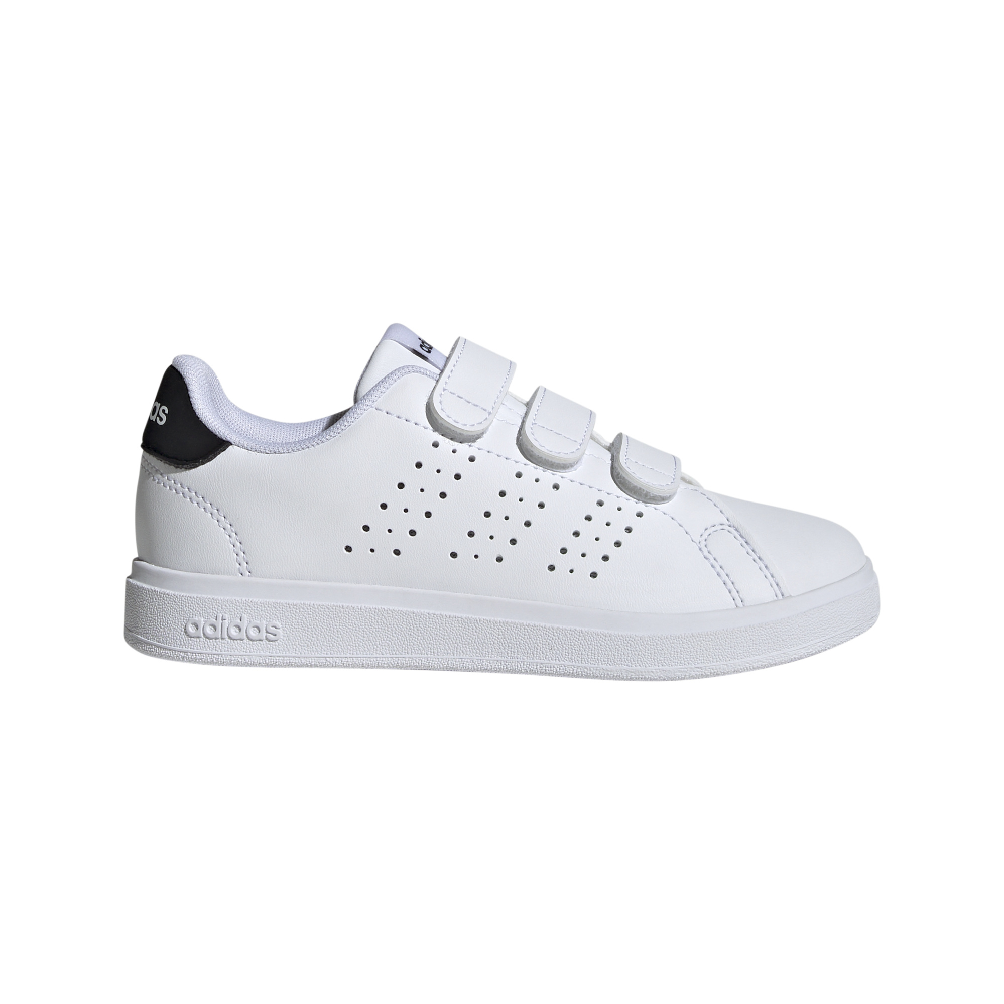 Adidas Scarpe Advantage Base - Tomaia In Pelle Sintetica, Suola In Gomma, Design Ispirato Al Tennis, Realizzate Con Materiali Riciclati