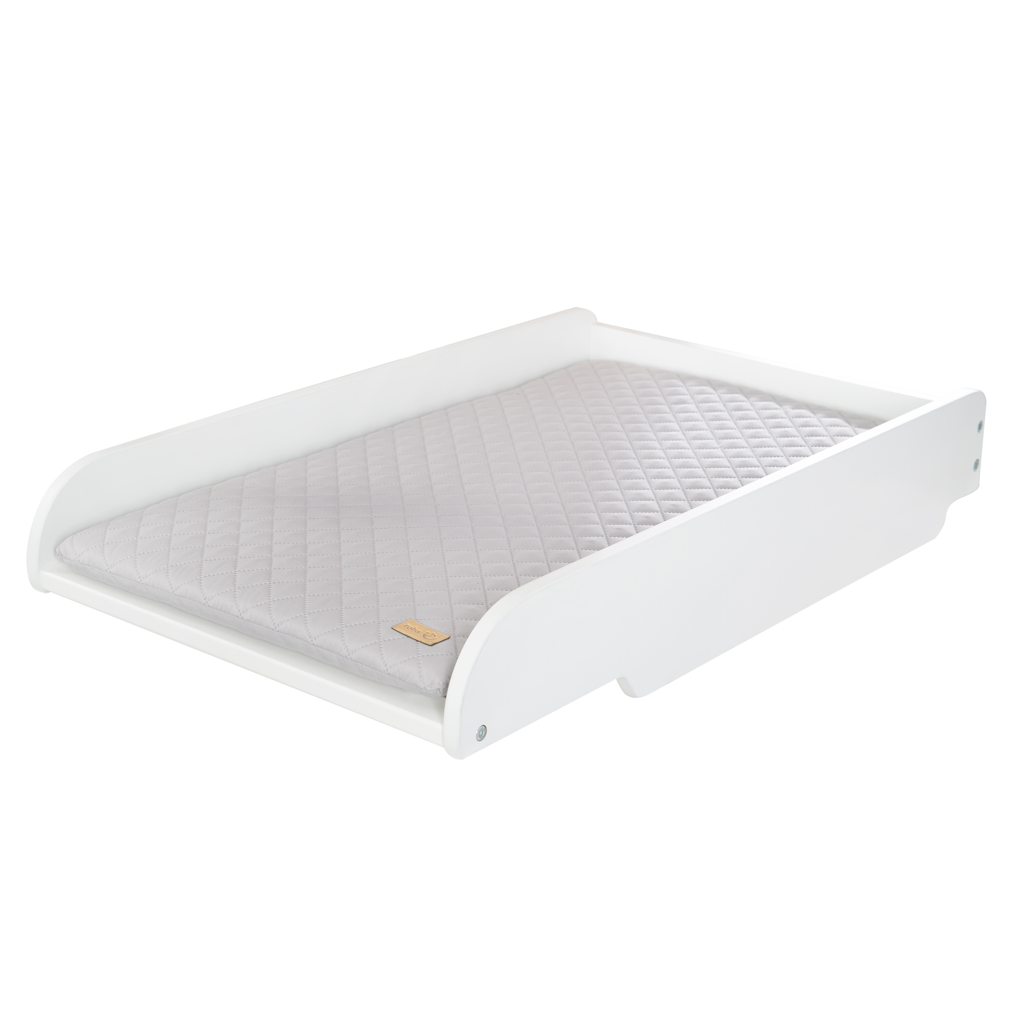 Piano cambio con cuscino bianco per lavatrice e letto - roba - ROBA GMBH