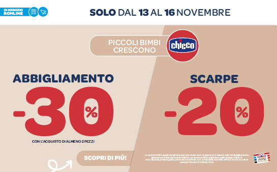 promo offerte abbigliamento e scarpe