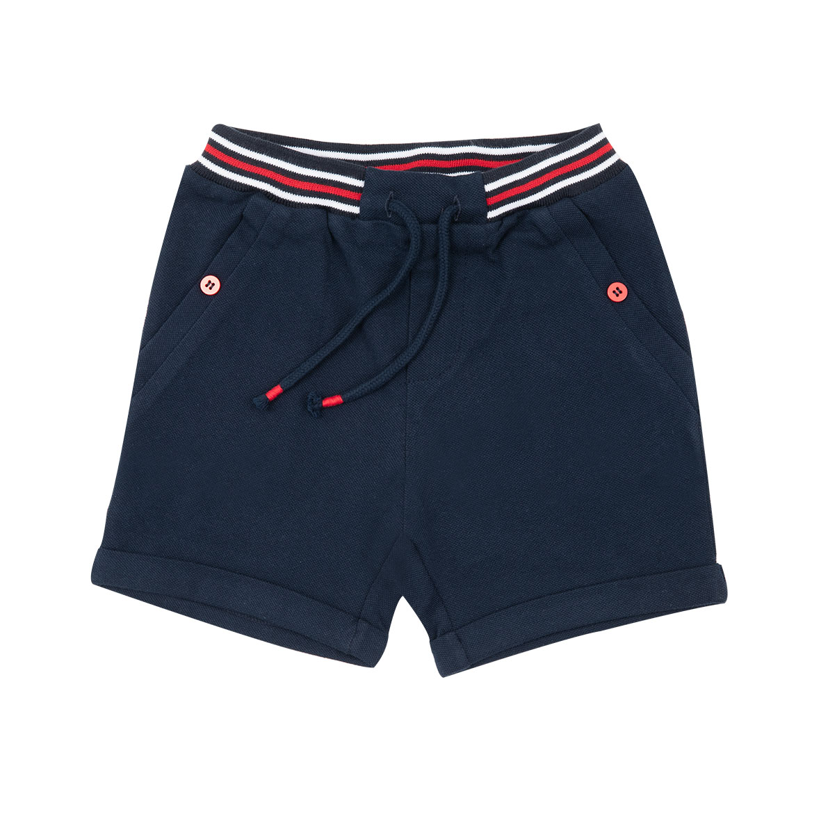 Gerber Confezione Da 3 Pantaloncini Casual Per Bambino - Taglia 2T - Colori: Blu Marino, Grigio Chiaro, Azzurro