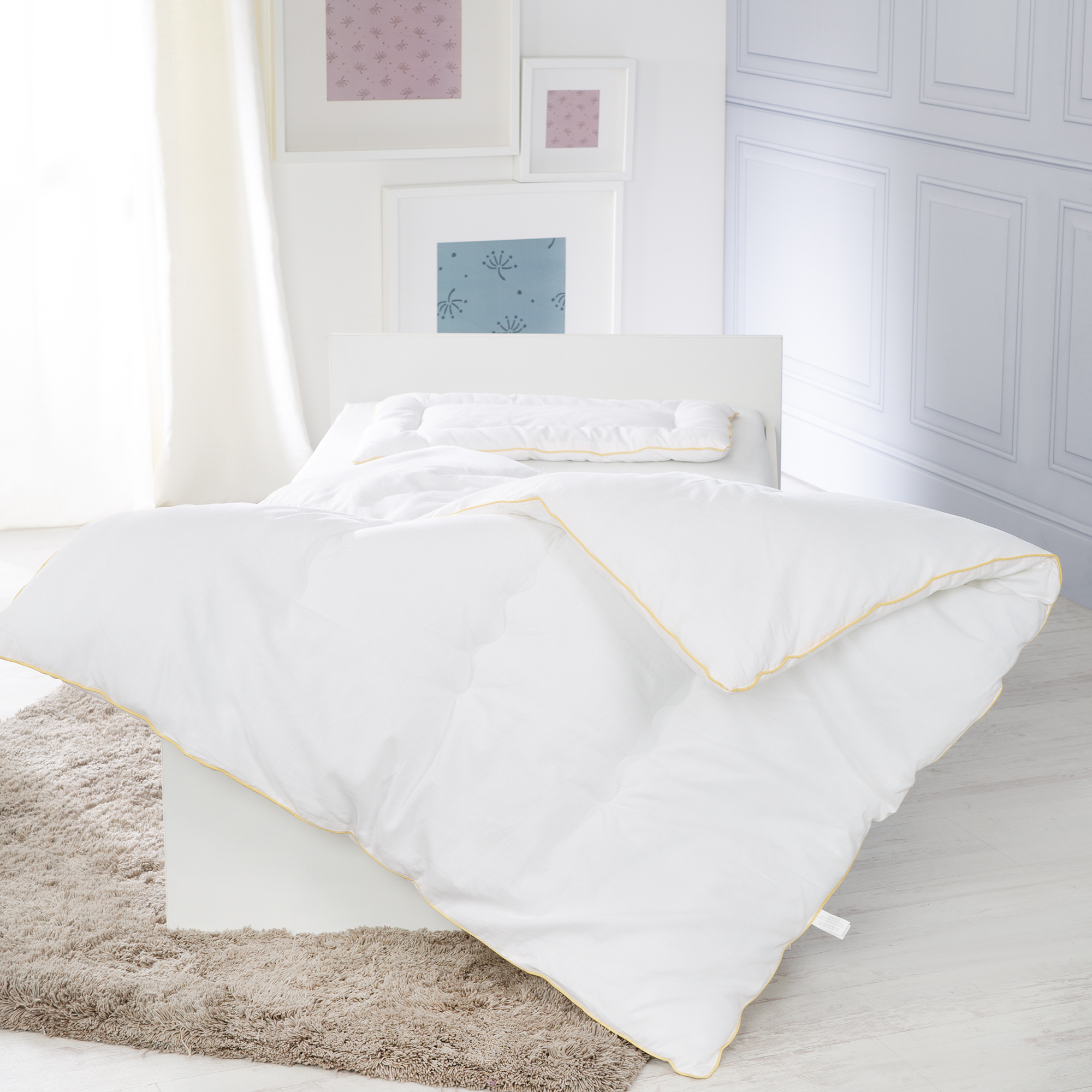 Imbottitura piumino con cuscino bianco - roba - ROBA GMBH
