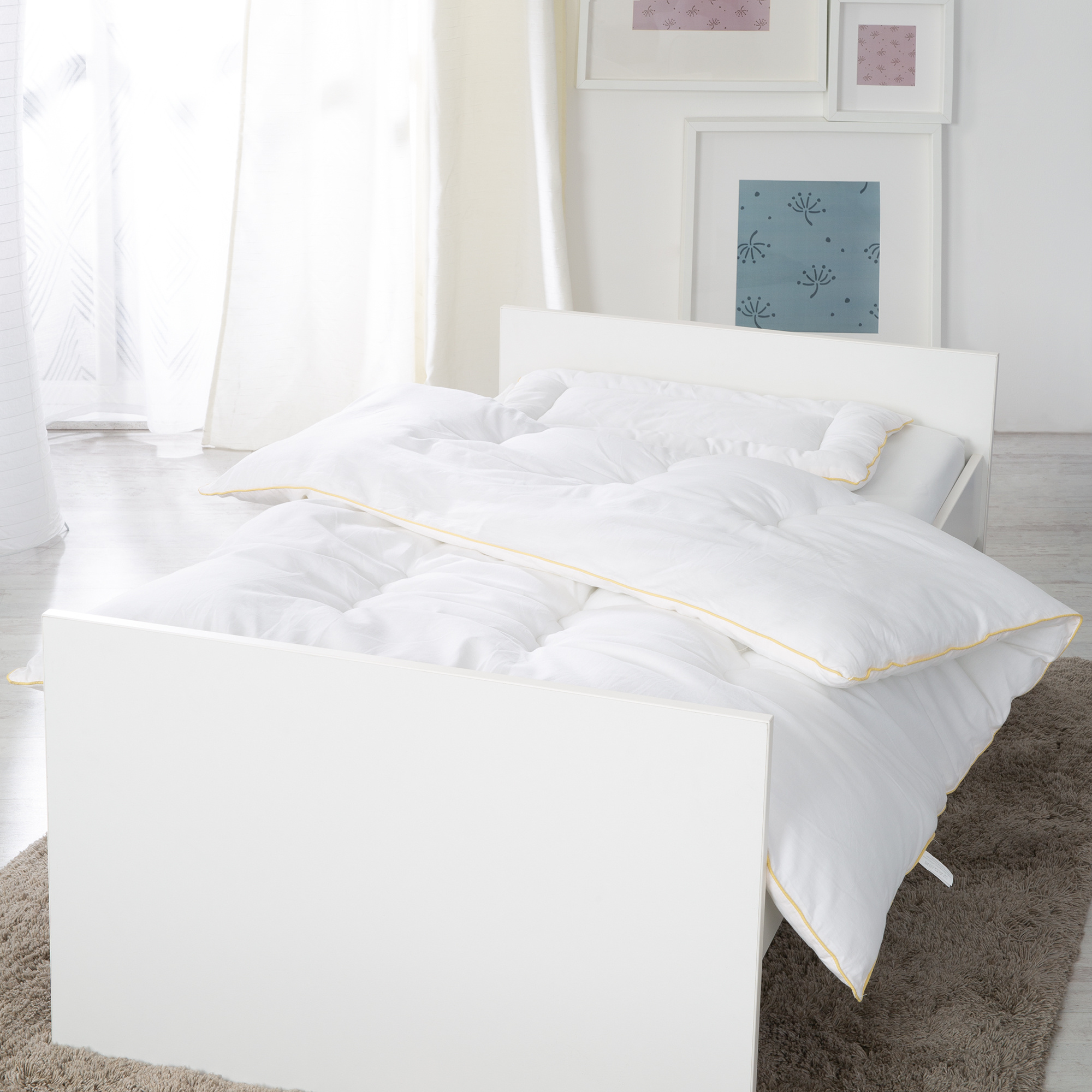 Imbottitura piumino con cuscino bianco - roba - ROBA GMBH