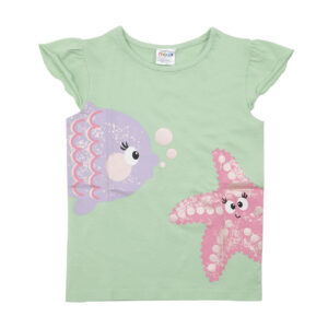 Canotta bianca bimba "magic sea" - Mawi