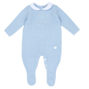 Tutina in tricot, ideale per primavera e autunno con apertura sulla schiena ed entrogamba - Chicco