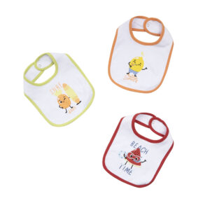 Set 3 bavaglini bimbo multicolor - Mawi