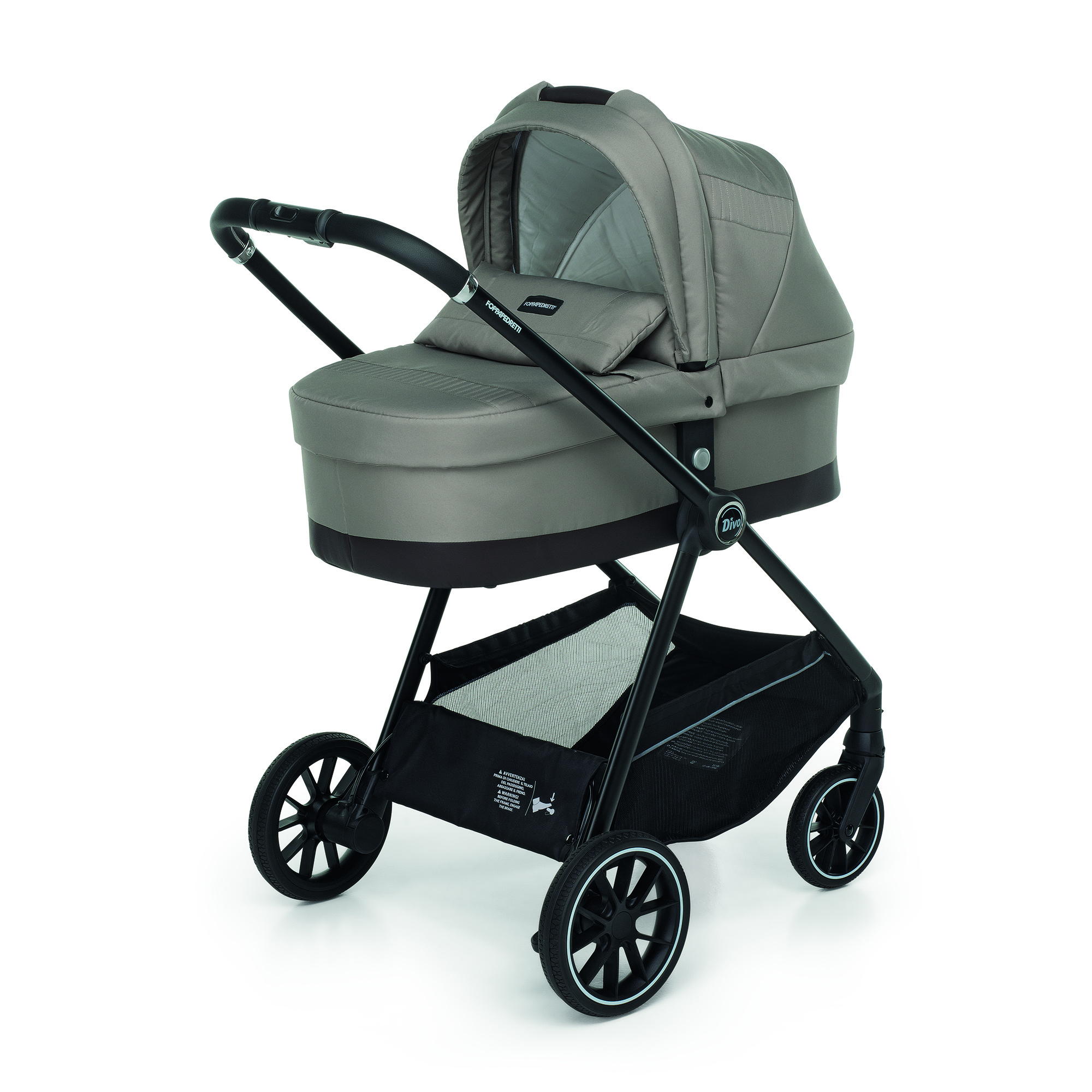 Trio divo sport + seggiolino rek desert+ adattatore - foppapedretti - Foppapedretti