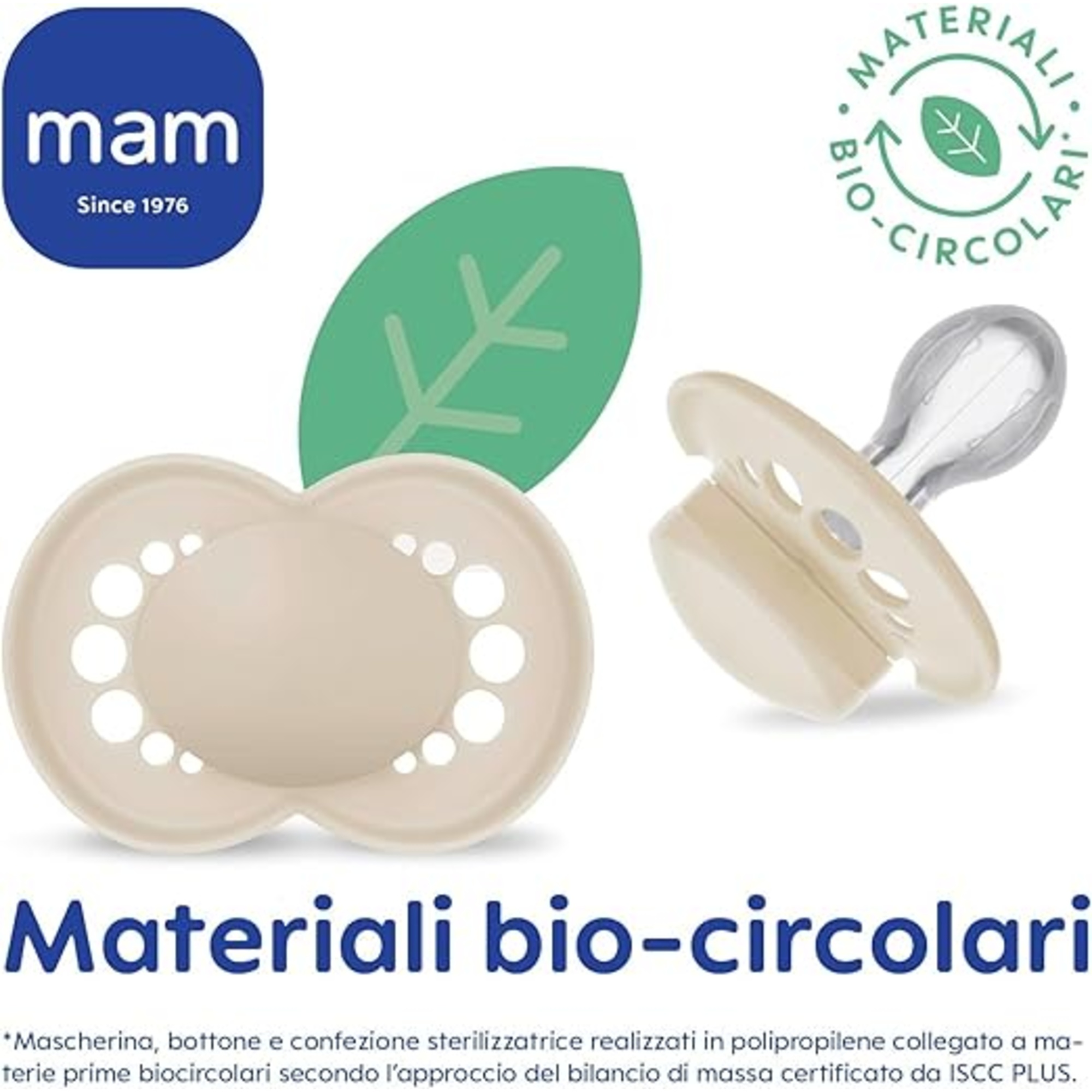 Succhietto perfect start confezione doppia 0-2 mesi - azzurro - mam - Mam
