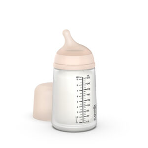 Biberon zero.zero anticolica a flusso medio 270 ml dai +3 mesi - suavinex - Suavinex
