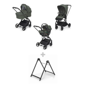 Fpe-trio tictoc olive i-size + fpe-supporto navicella elevo - 
