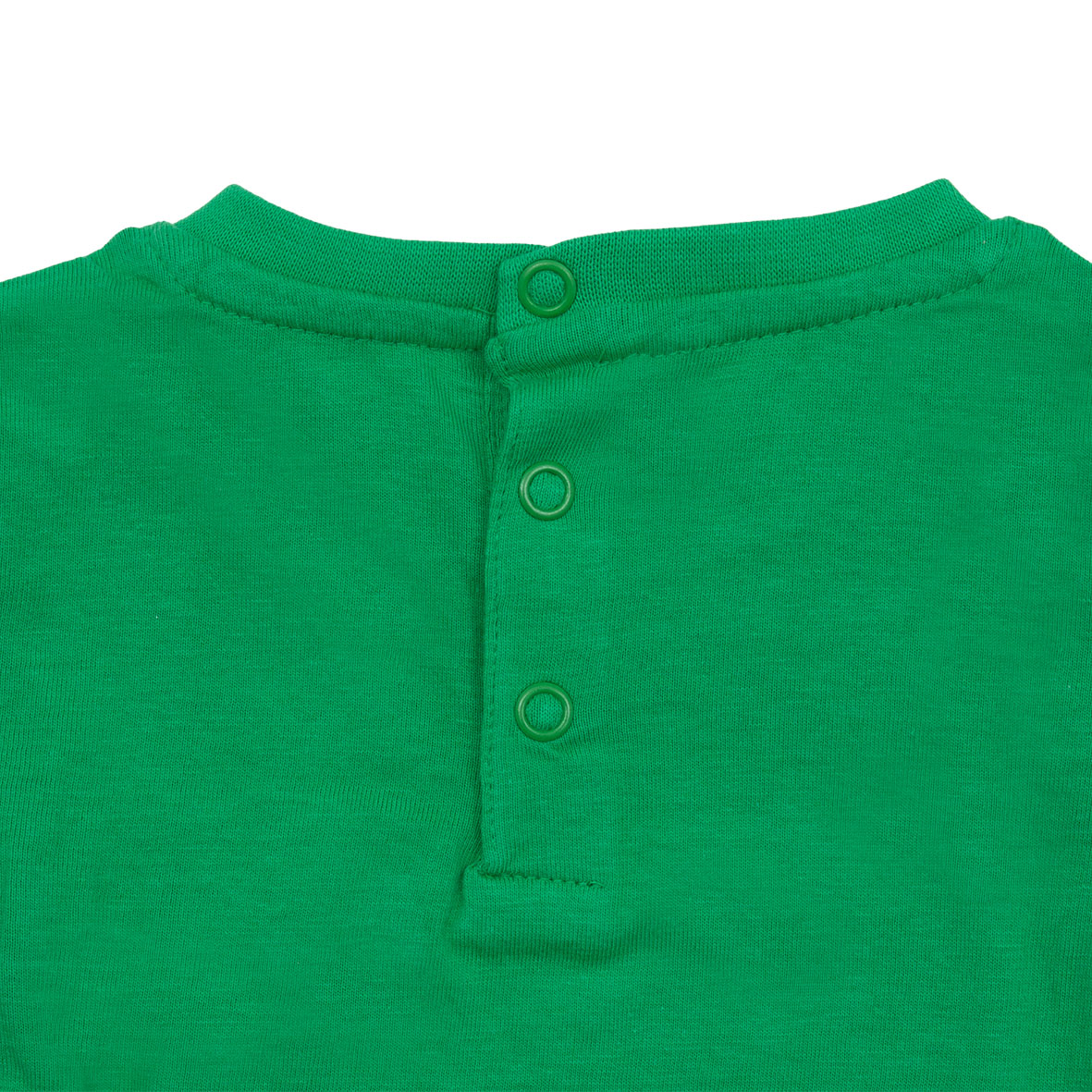T-shirt basica in cotone con taschino verde intenso - mawi - Mawi