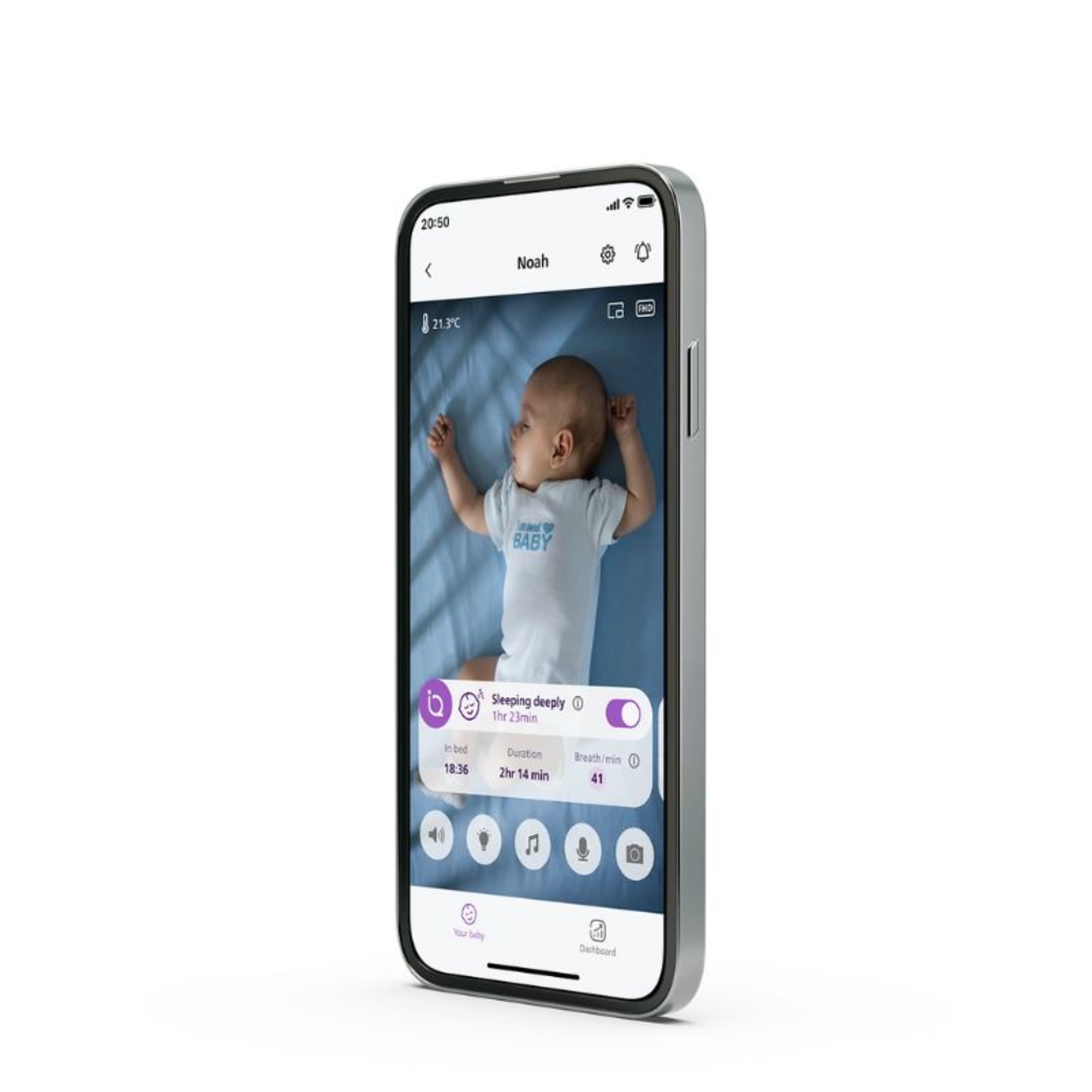 Baby monitor premium connected scd971/26 con intelligenza artificiale - philips avent - Avent