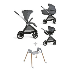 Trio bellagio gc kory plus black satin + chc-lullaglide stand - 