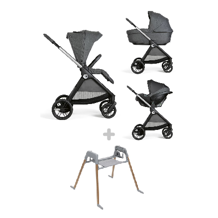 Trio bellagio gc kory plus black satin + chc-lullaglide stand - 