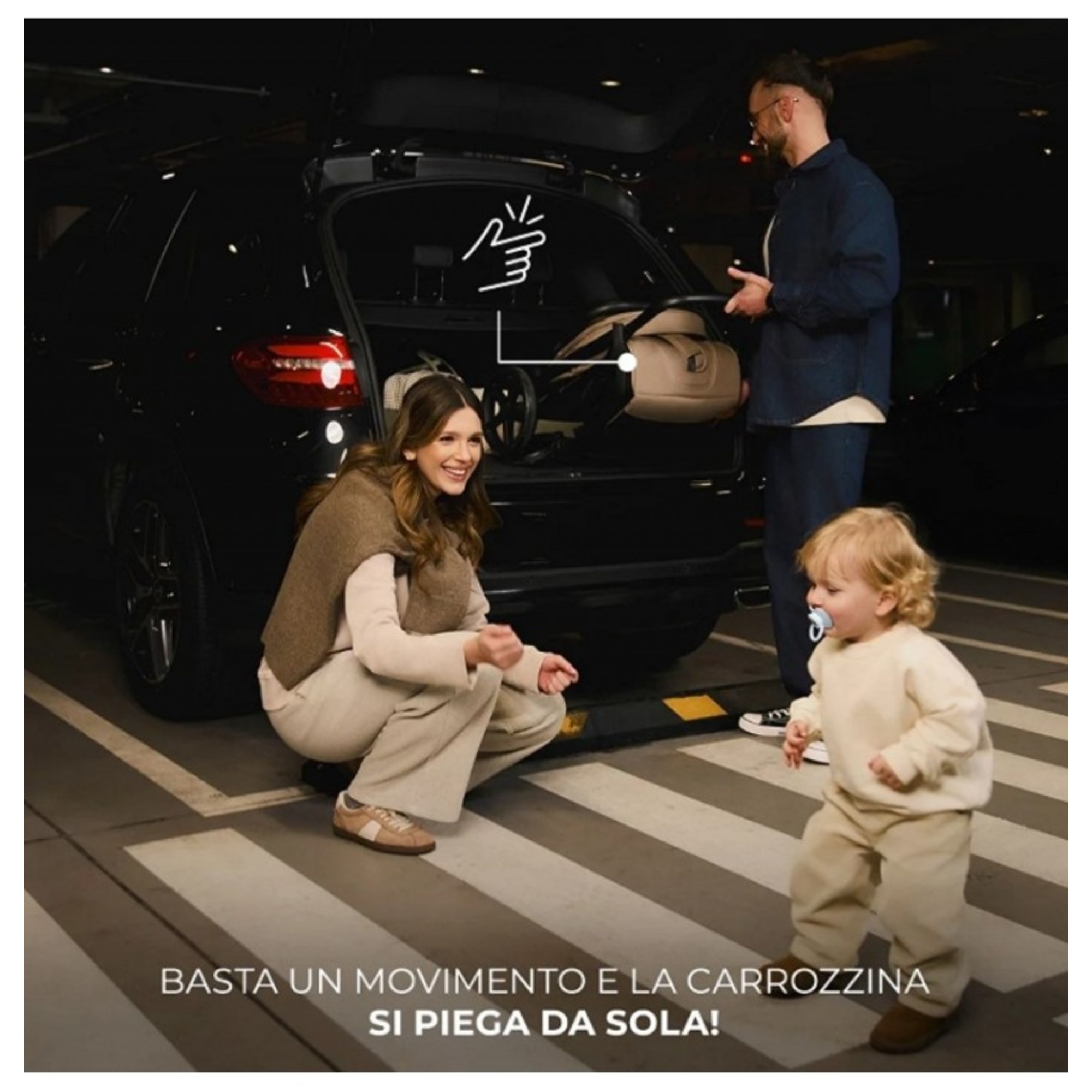 Passeggino loom ink nero - kinderkraft - KinderKraft