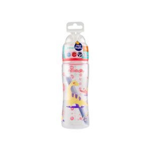 Biberon pp collo largo silicone 330ml - rosa - flusso veloce  - neo baby - Neo Baby