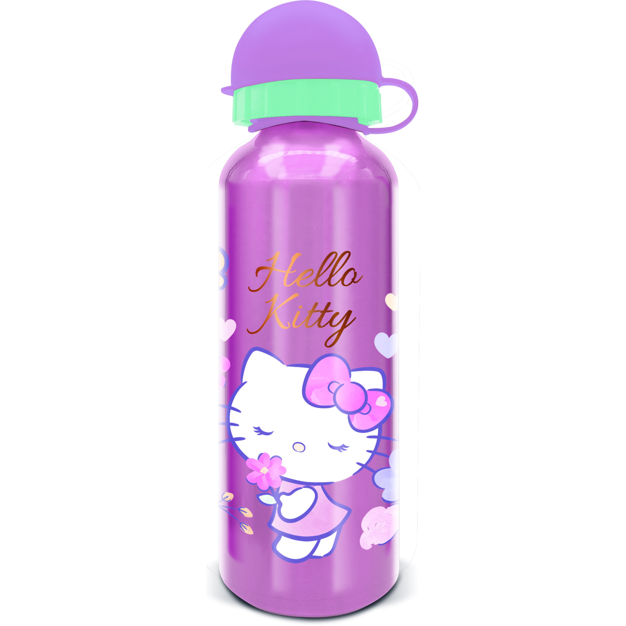 Borraccia alluminio 530 ml - hello kitty - HELLO KITTY