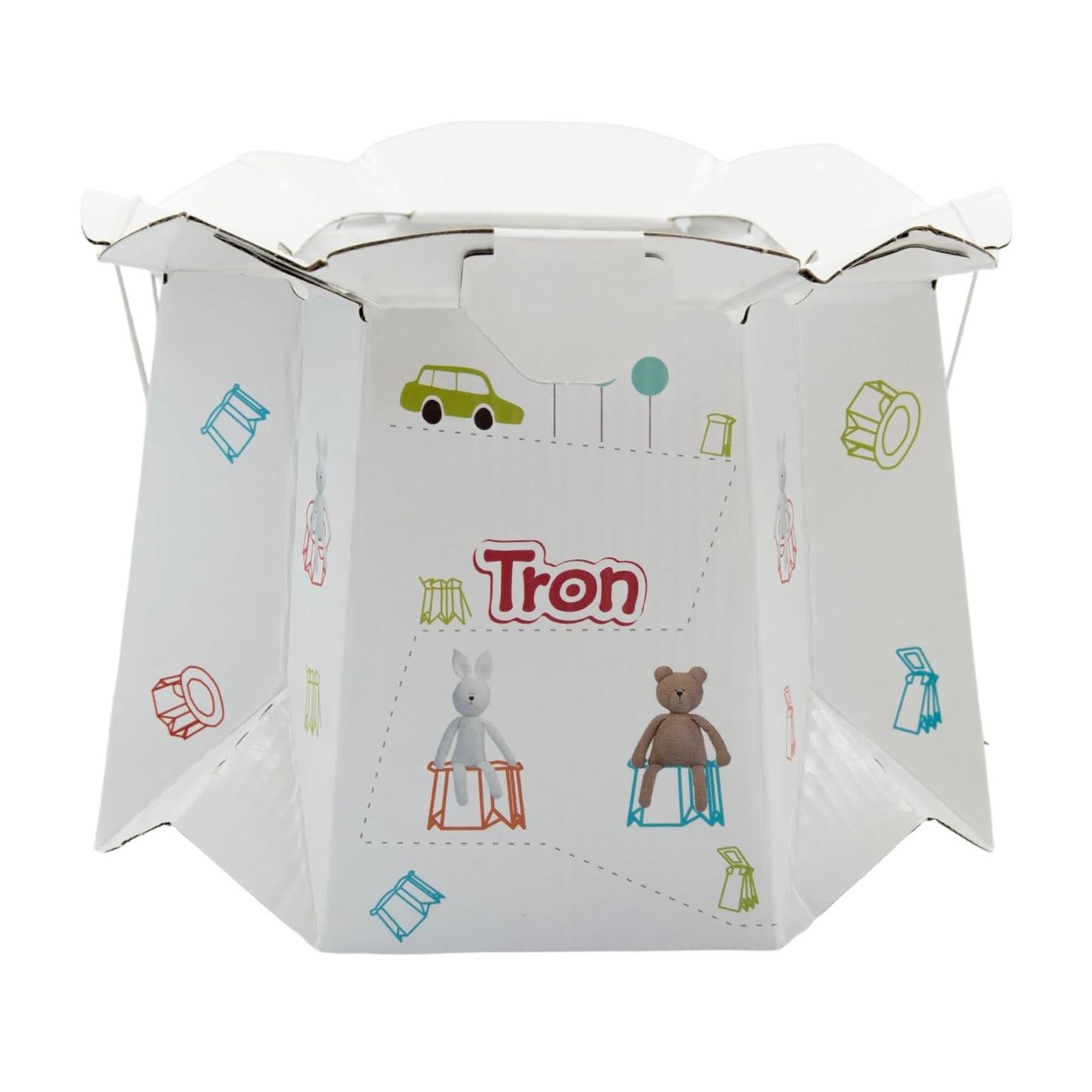 Vasino da viaggio usa e getta monouso biodegradabile per bambini - tron - Tron
