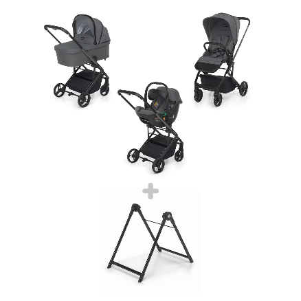Fpe-trio tictoc stone i-size + fpe-supporto navicella elevo -