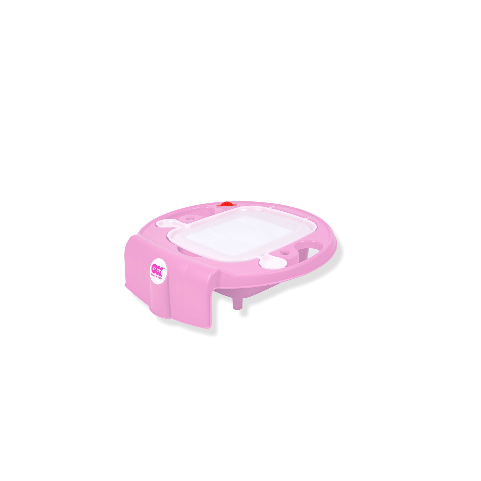 Mini  lavandino space per bambini rosa monocolore - ok baby - Ok Baby