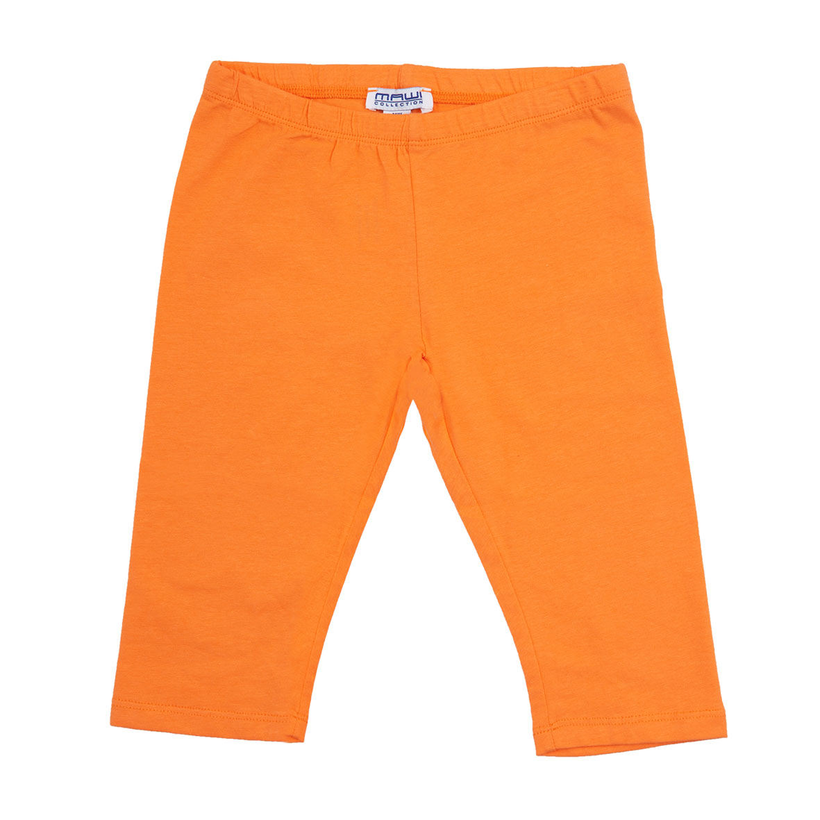 Mawi legging 3/4 tinta unita arancio - Mawi