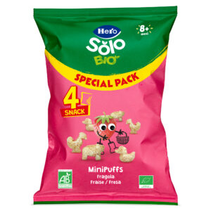 Solo bio multipack minipuff fragola 4x15gr - hero - Hero