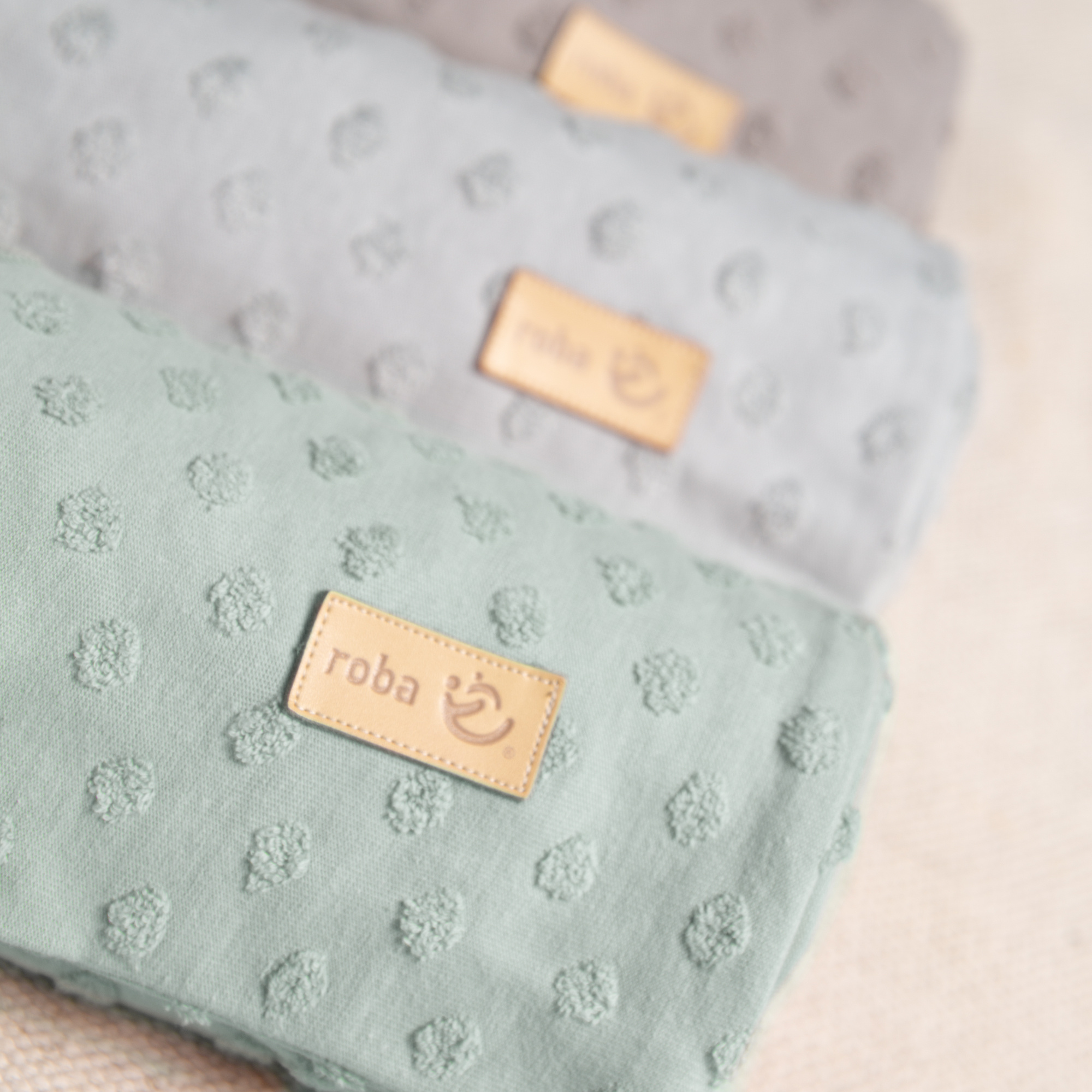 Rba-set 2 pcs copripiumino con federa frosty green - ROBA GMBH