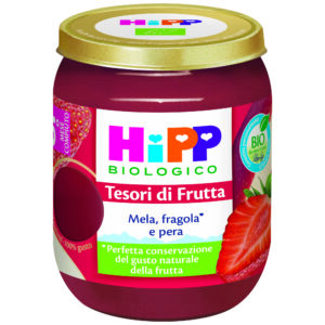 Tesori di frutta - mel fragola pera 160g - hipp - Hipp