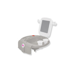 Mini  lavandino space per bambini grigio monocolore - ok baby - Ok Baby
