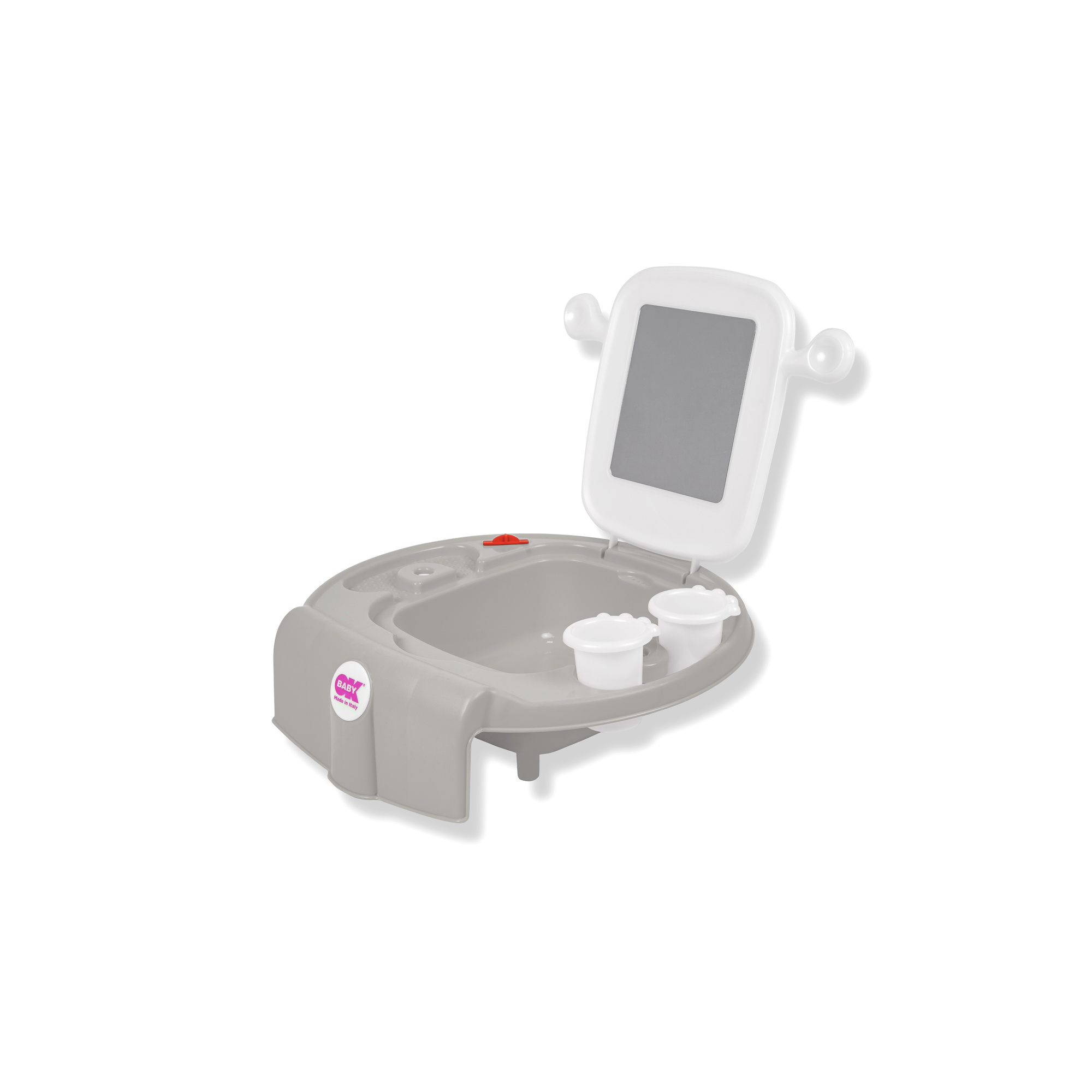 Mini lavandino space per bambini grigio monocolore - ok baby - Ok Baby