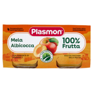 Omogeneizzato mela albicocca 2 x 80 g - plasmon - Plasmon