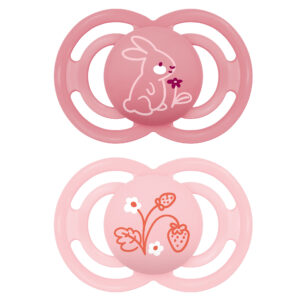 Succhietto perfect confezione doppia 16+ mesi - con porta ciuccio - rosa - mam - Mam