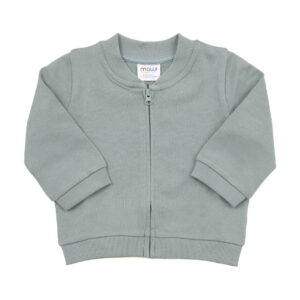 Felpa bimbo verde con zip - Mawi