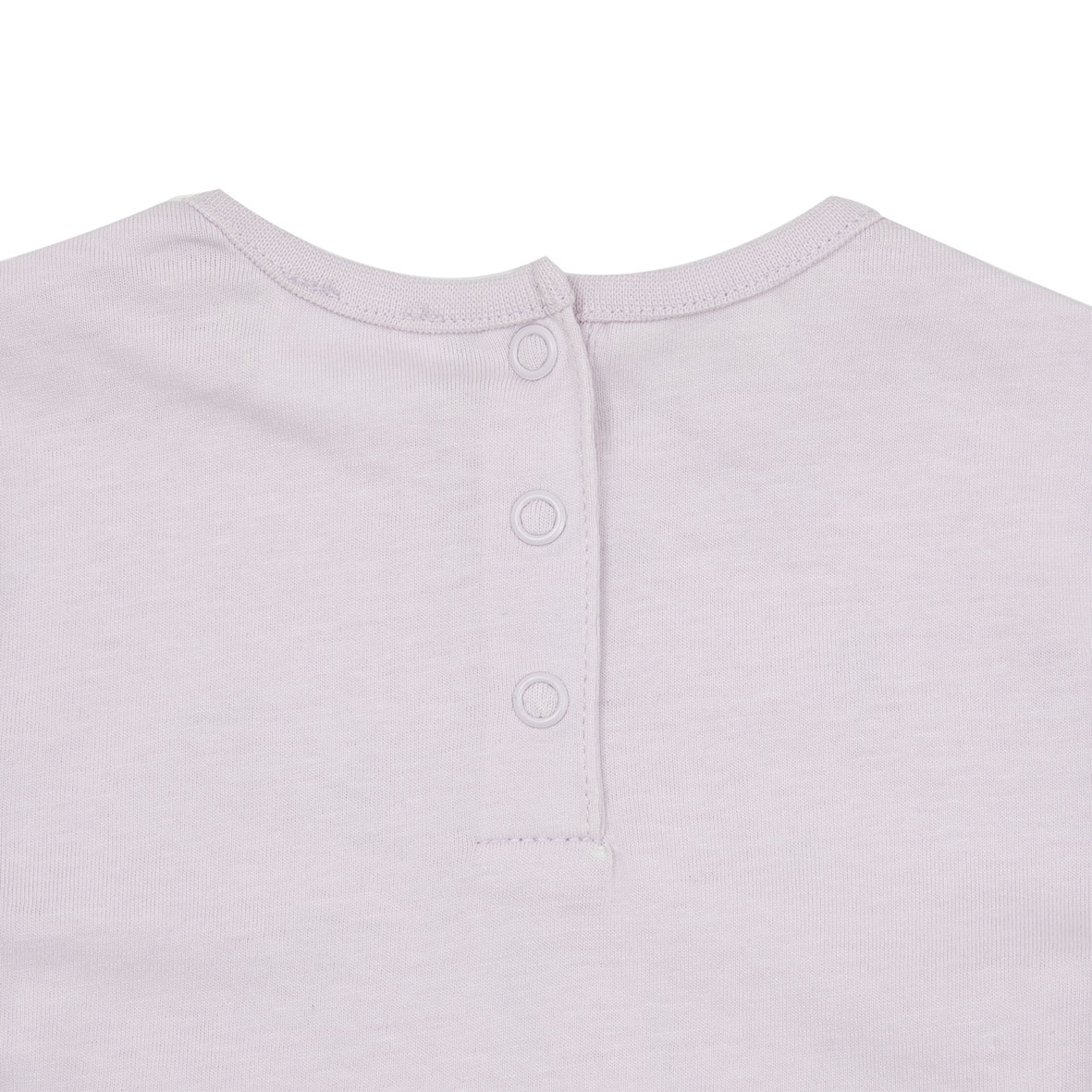 Maglia jersey manica lunga bimba rosa stampa "paris" - Mawi
