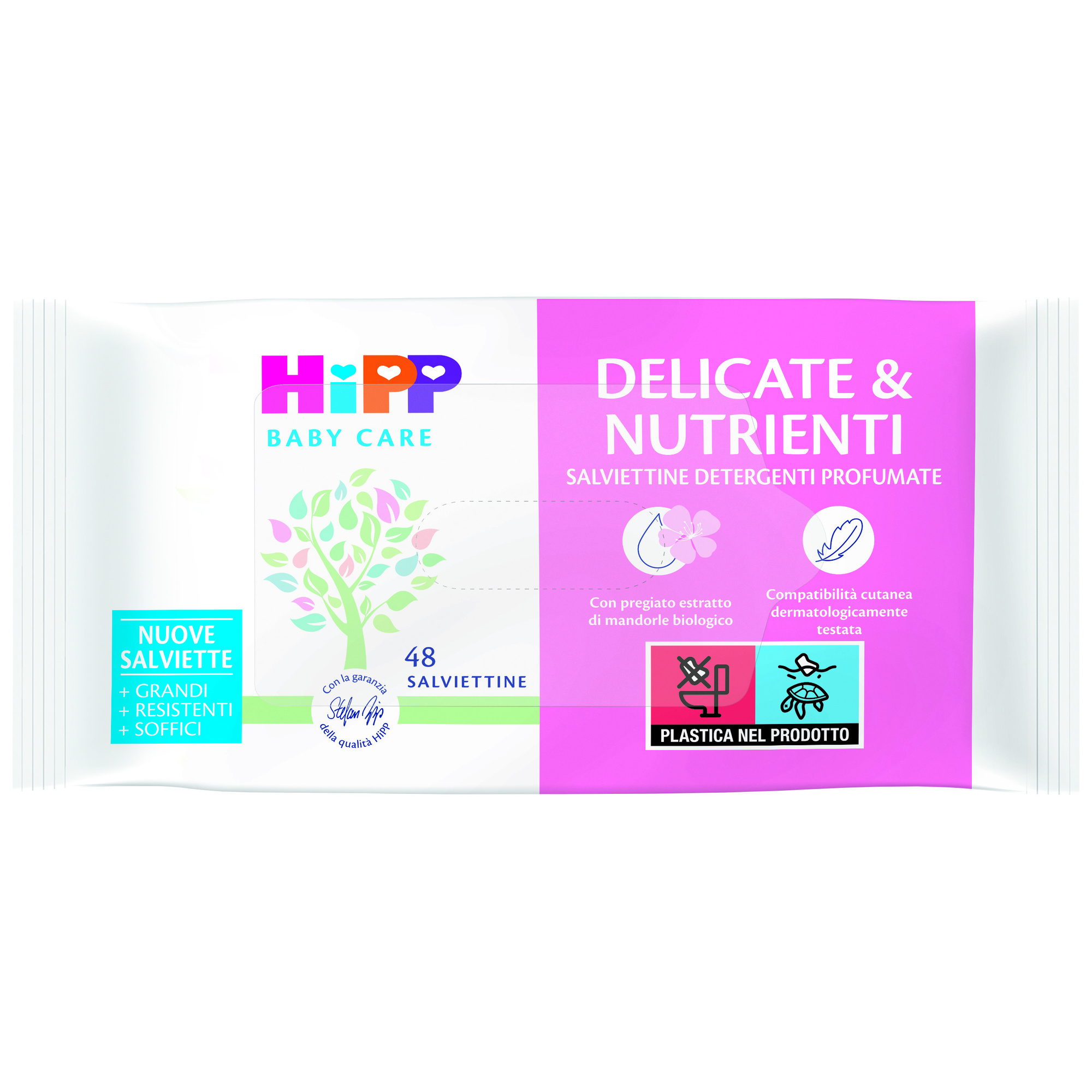 Salviettine delicate &amp; nutrienti 1x48 - hipp - Hipp Baby