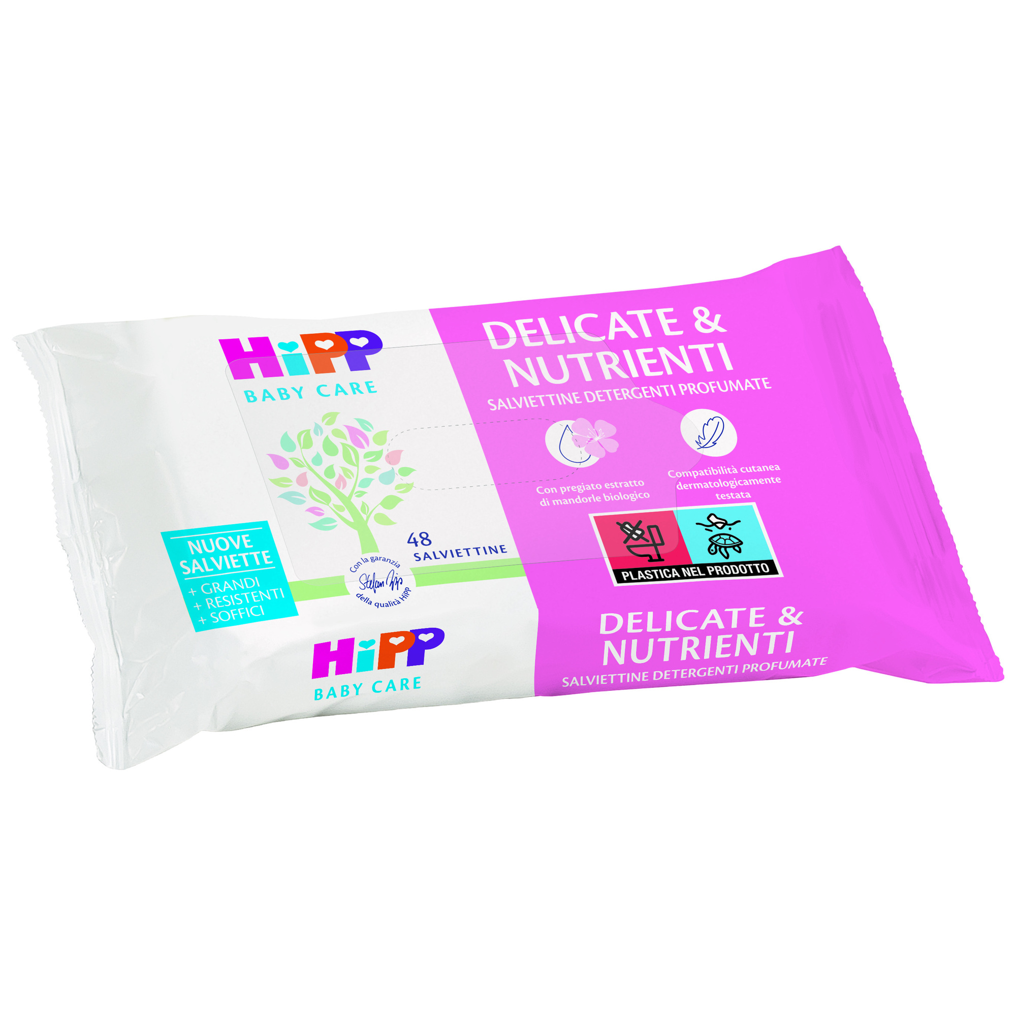 Salviettine delicate & nutrienti 1x48 - hipp - Hipp Baby