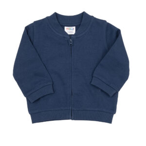 Felpa bimbo blu con zip - Mawi