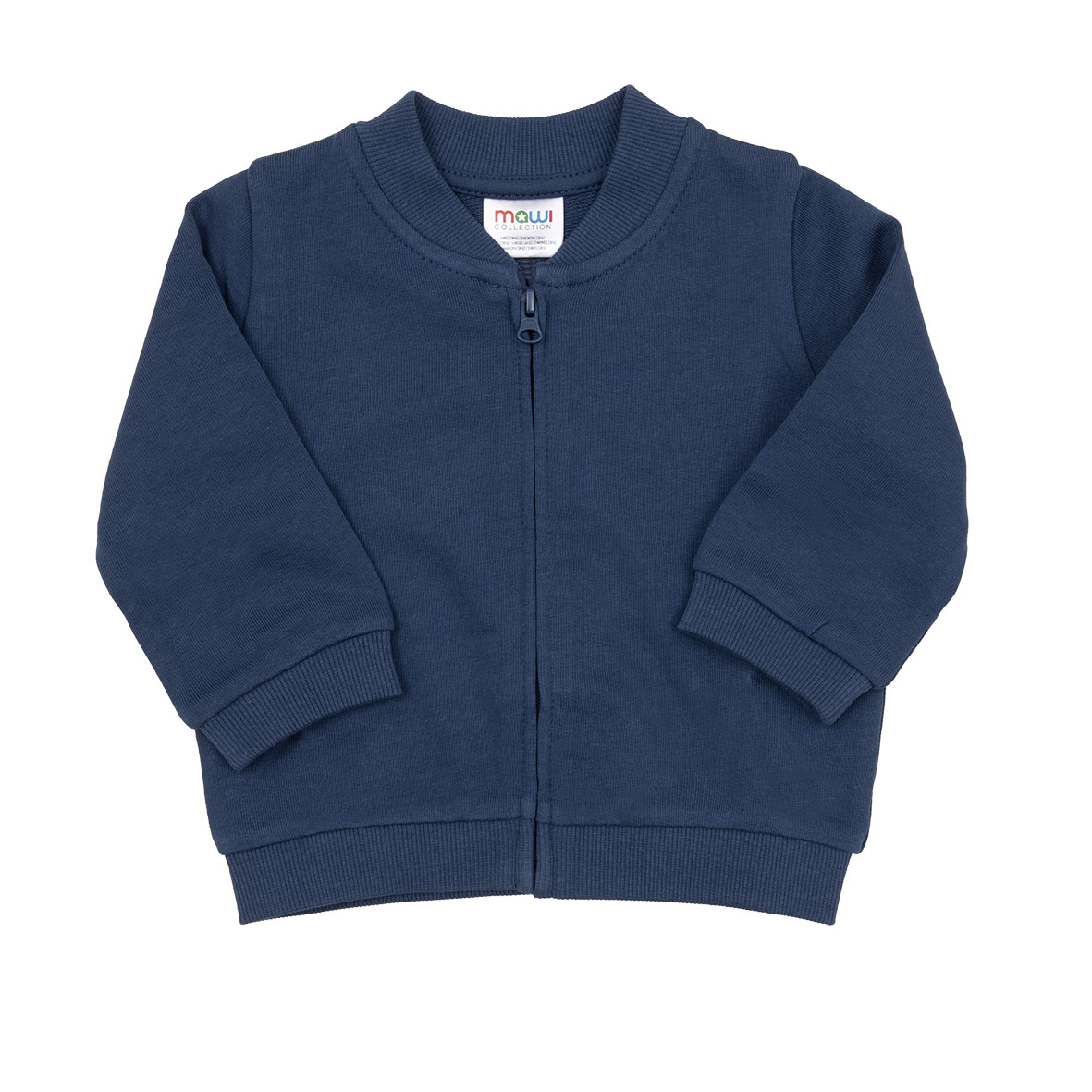 Felpa bimbo blu con zip - Mawi